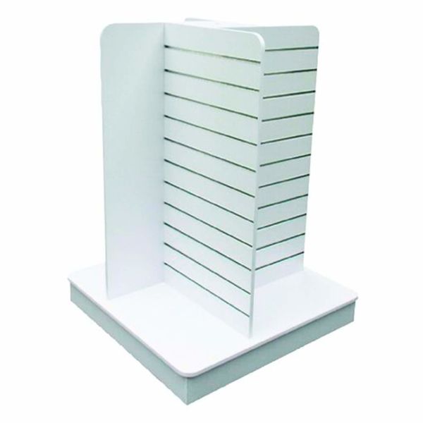 Salgsdisplay X-gondol m. 4 sider rillepanel