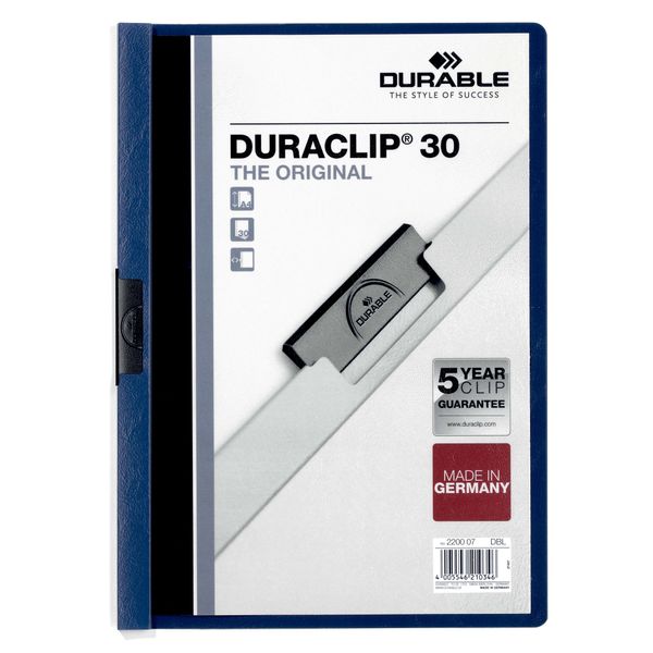 Klemmappe DURACLIP® 30