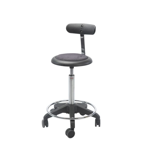 Taburet Octopus Micro m. ryglæn kl