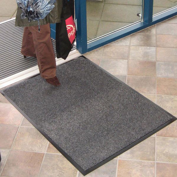Entremåtte 90x120 grå 