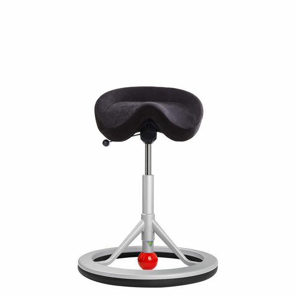 Back App 2.0 Sølvgrå. Sort Alcantara