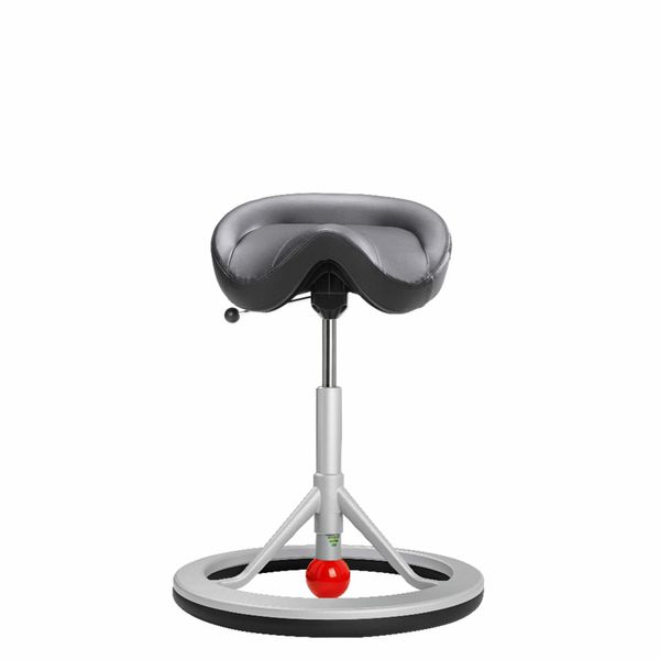 Back App 2.0 Sølvgrå. Sort ægte læder