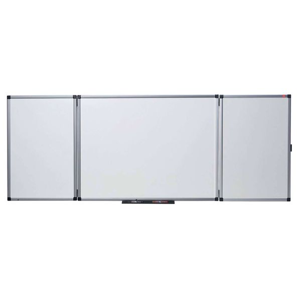 Whiteboard Foldbar emal. 150x120h cm.