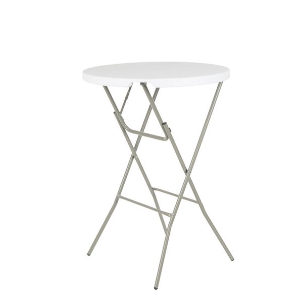 Ståbord American Ø80 cm, klapbart