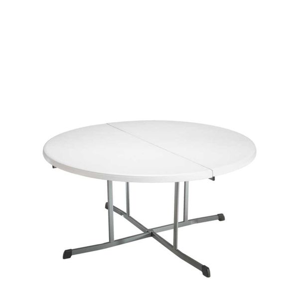 Klapbord LT Rund Ø153 cm, hvid