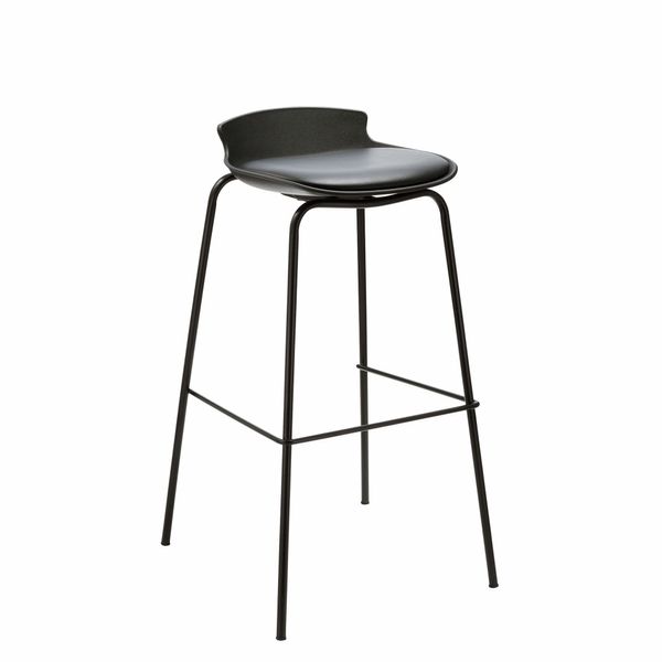Barstol/højstol Leeds, sort