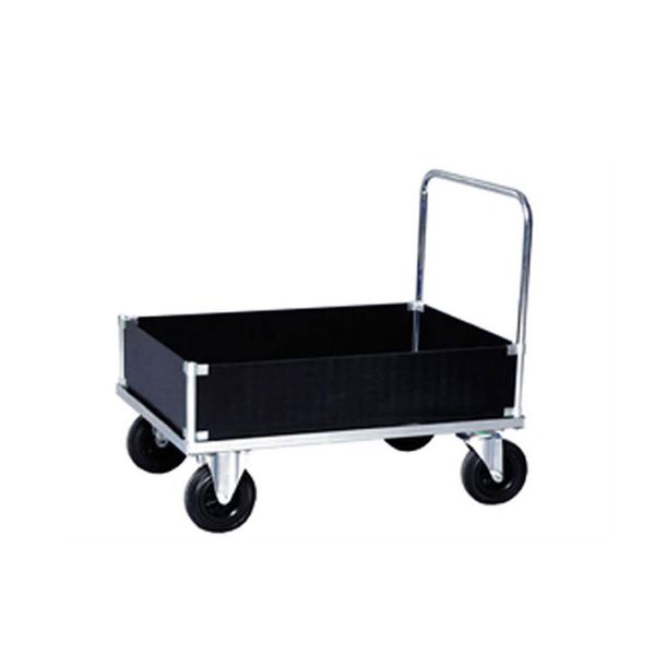 Ladvogn Steel 4 sider 80x120 cm