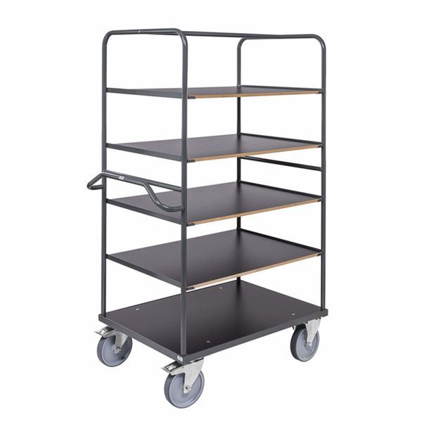 Etagevogn Ergo 5 hylder 70x110x180h cm