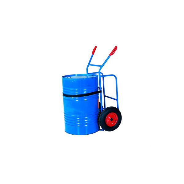 Tøndesækkevogn, blå. 250 kg.