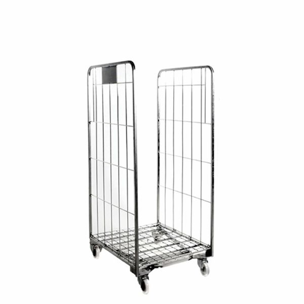 Rullecontainer 70 cm Bred m. 2 vægge