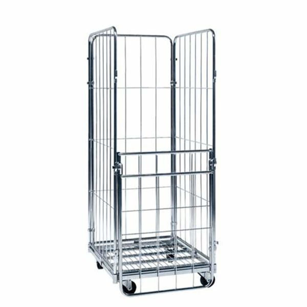 Rullecontainer 72 cm m. 3v + låge