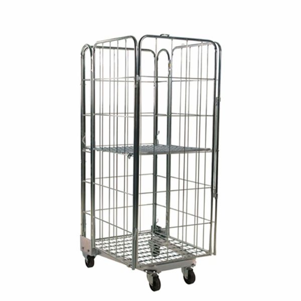 Rullecontainer 70 cm m. 3v + låge