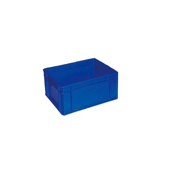 Lux Euro kasse 40x30x14,5 cm blå