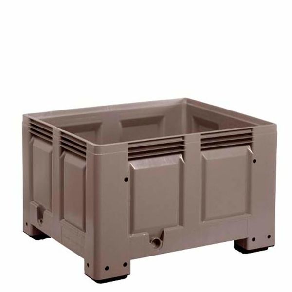 Big Box lukket 670 ltr. Grå
