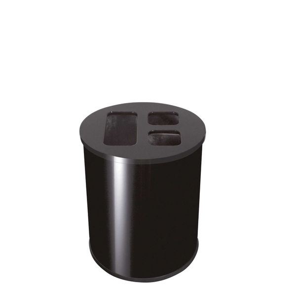 Kildesortering PLANET med 3 rum, 40L