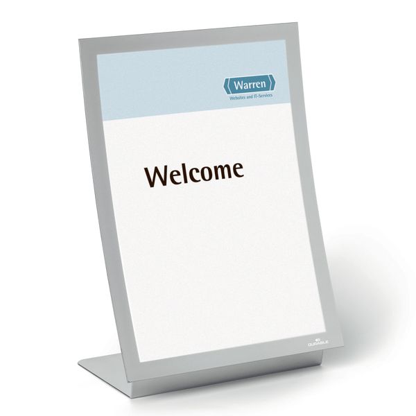 Bordskilt DURAVIEW® TABLE A4