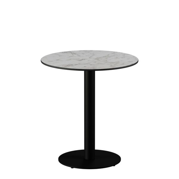Cafebord 1 Marmor hvid Ø69 cm