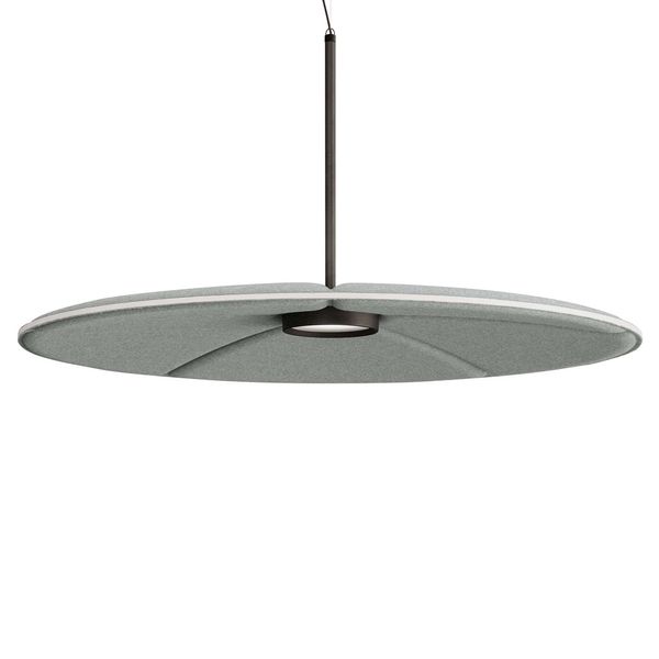 Akustiklampe Lily Ø120 cm.