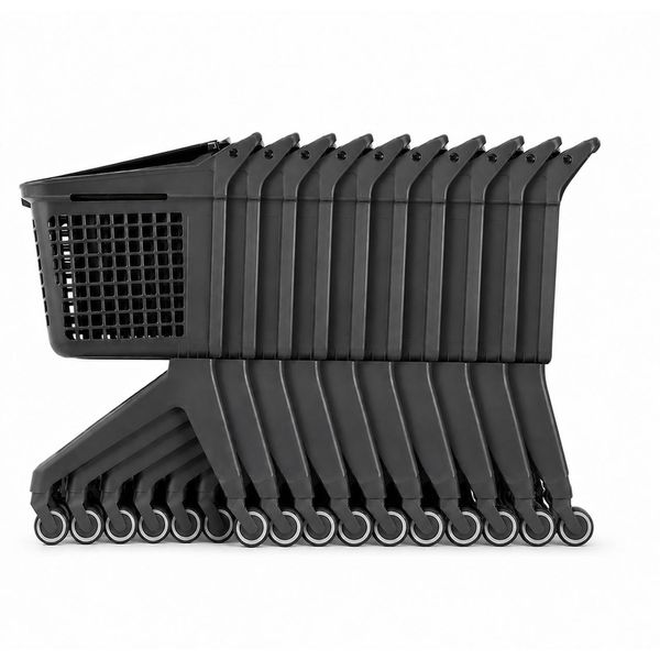 Indkøbsvogn Up 80 liter, 10-pak 