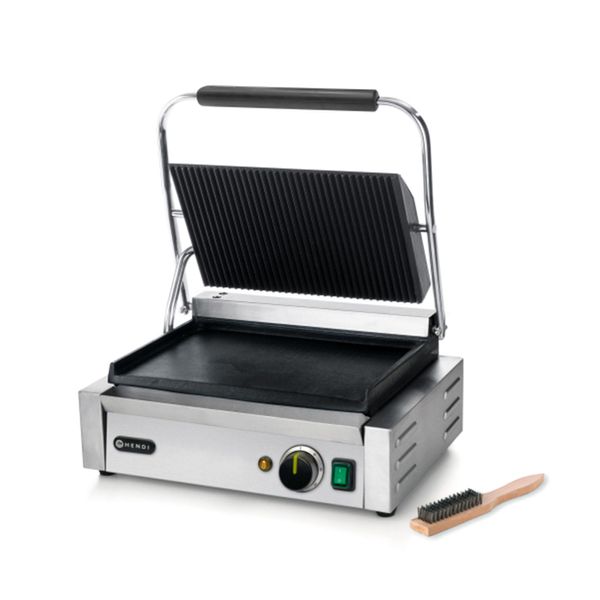 Kontaktgrill Hendi Glat/rillet panini