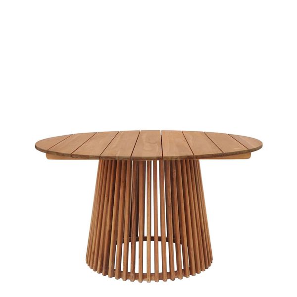 Rundt udendørs bord Lorca Ø120 cm, teak