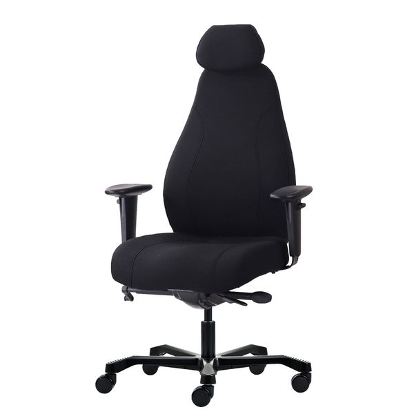 XL kontorstol Duro sort